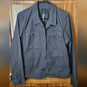 Vuori Charcoal Crop Jacket size Large